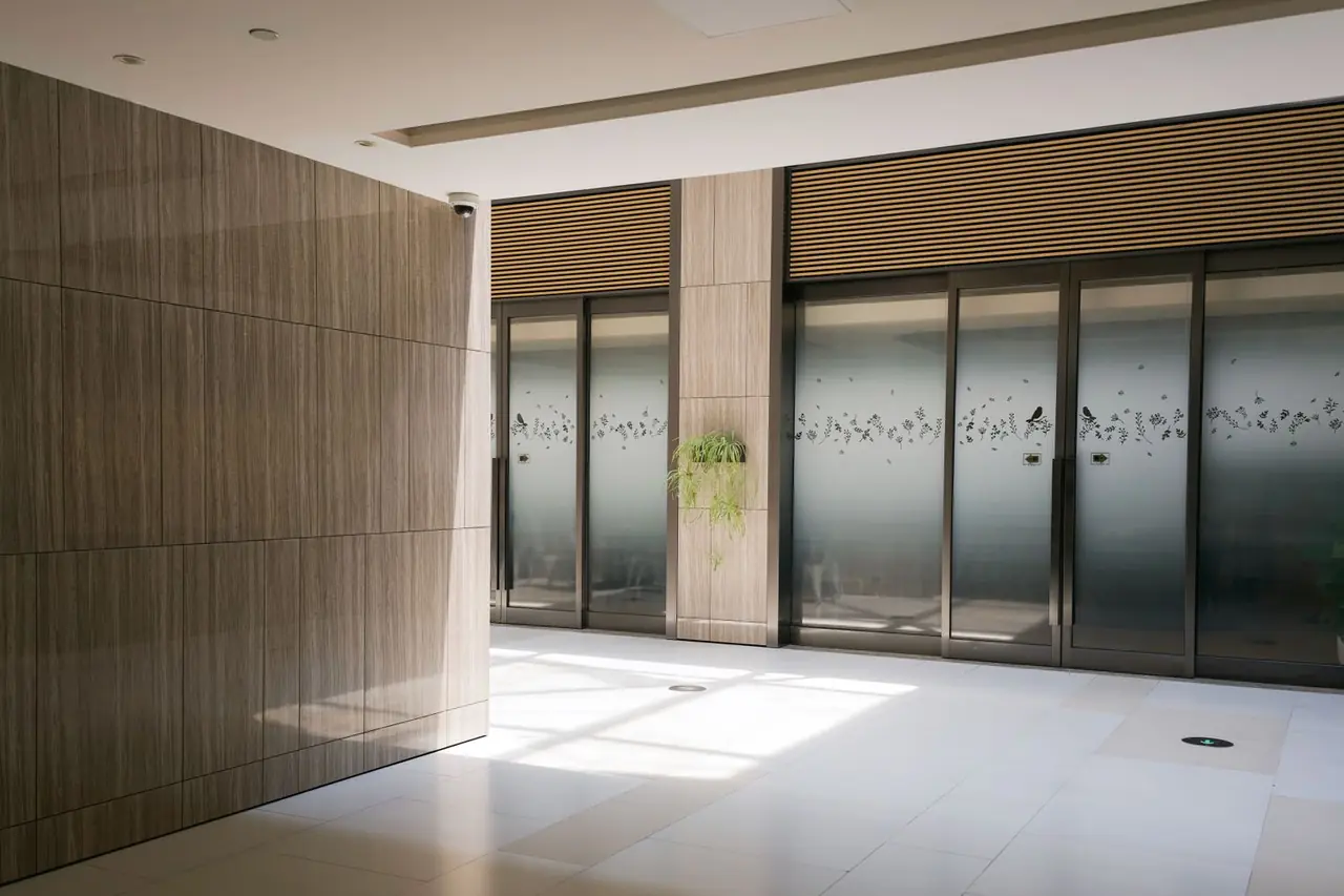 Spa-like changing facilities
