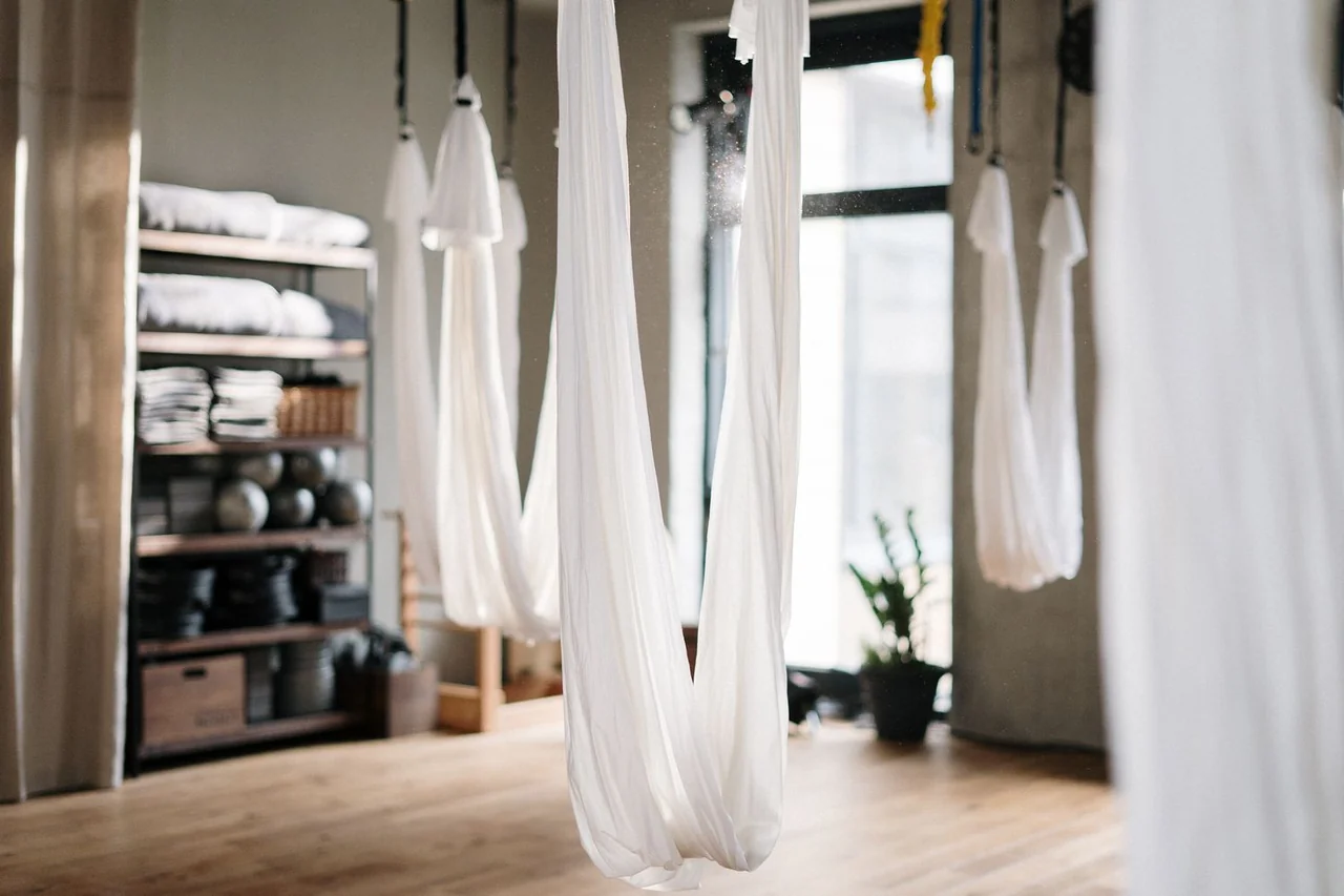 Aerial yoga sanctuary